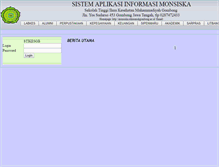 Tablet Screenshot of monsiska.stikesmuhgombong.ac.id